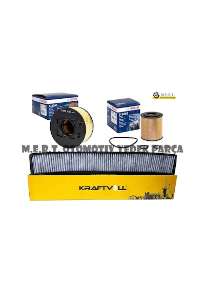 Bmw 3.18I E46 Filtre Bakım Seti (2001-2007) (490605283)