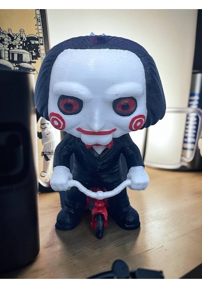 Saw Billy Figür Testere Funko Pop Koleksiyonluk Hediyelik Ürünler Masa Üstü Dekoratif Biblo 10 Cm