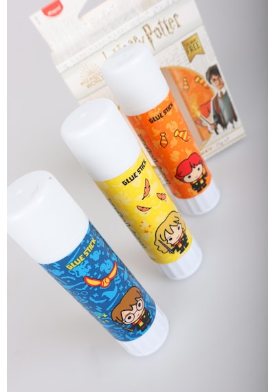 X Dekomus "wizard Icons Collection" Harry Potter Lisanslı 3'lü Stick Yapıştırıcı Altın