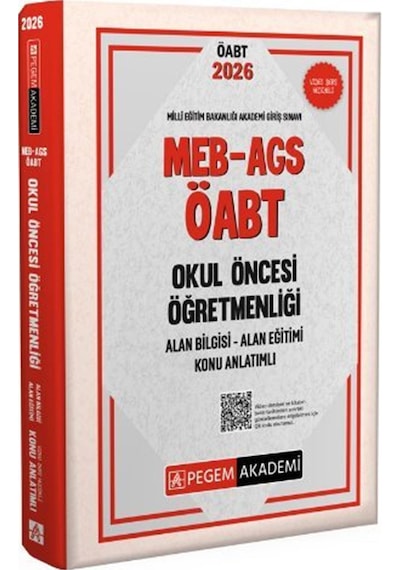 2026 Meb Ags Öabt Okul Öncesi Öğretmenliği Alan Bilgisi - Alan...