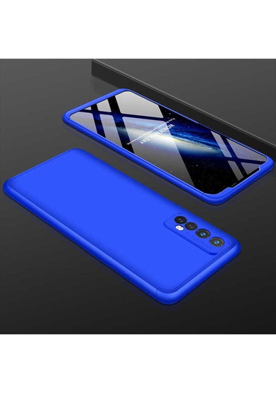 Realme 7 Kılıf Zore Ays Kapak Mavi