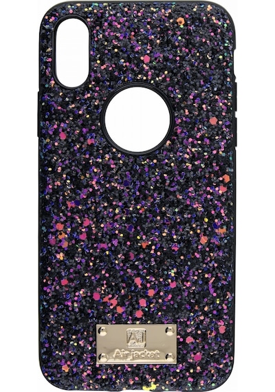Air Jacket Apple Uyumlu  iPhone Xs Simli Arka Koruma Kılıf