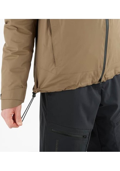 Salomon C23531 Patroller 3ın1 Down Jkt Erkek Outdoor Montu - Kahverengi Kahverengi