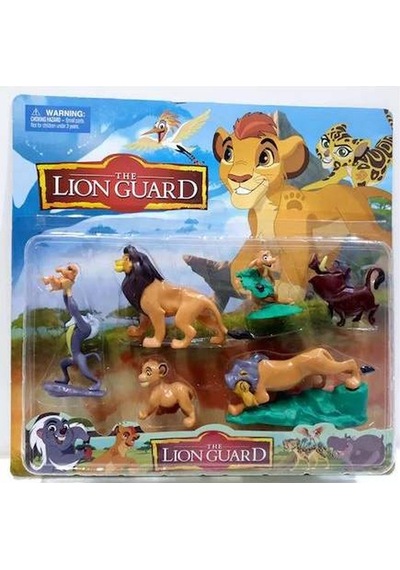 6 Lı Aslan Koruyucular Figü Set -aslan Koruyucular Figür Set