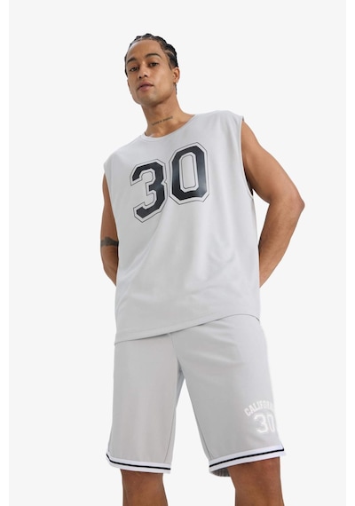 DeFactoFit Hızlı Kuruyan Standart Fit Sporcu Kısa Paça Şort C2419AX25HSGR91