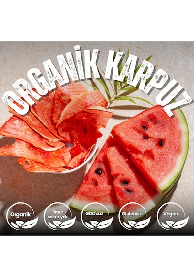 Organik Kurutulmuş Kavun & Kurutulmuş Karpuz 6'lı Paketi Diğer