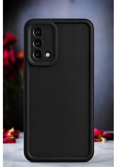 Oppo A74 4g Uyumlu Kamera Çıkıntılı Mat Silikon Telefon Kılıfı