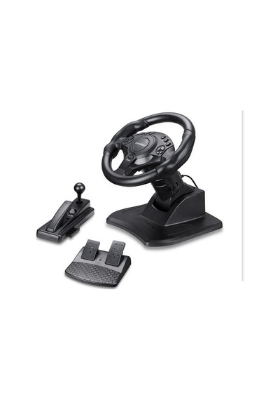 Suntek PS3 Xbox 360 İçin Yarış Oyun Tekerleği Pedalı 270 Derece Dönebilen Direksiyon Seti