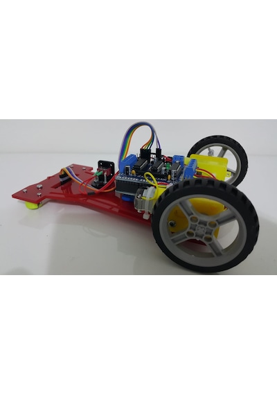 Meb Temel Çizgi İzleyen Robotu - Montajlı 6 Lı