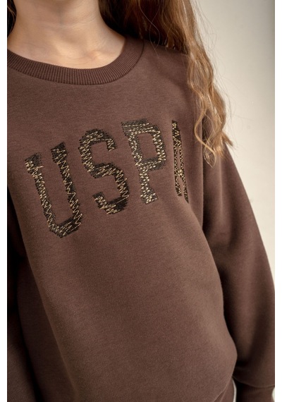 U.S. Polo Assn. Kız Çocuk Nakışlı Kahverengi Uzun Kol Eşofman Takımı Us2723-c-v4 Us2723-c-v4 U.S. Polo Assn. Kız Çocuk Nakışlı Kahverengi Uzun Kol Eşofman Takımı Us2723-c-v4 Us2723-c-v4