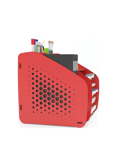 Fx-xl Modest - 6 Renk - A4 Evrak Rafı Masaüstü Organizer Kırmızı - 825756903 Kırmızı