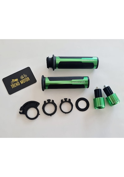 ELCİK VE DENGE TOPUZU TAKIM BARRACUDA YEŞİL - MOTOSİKLET