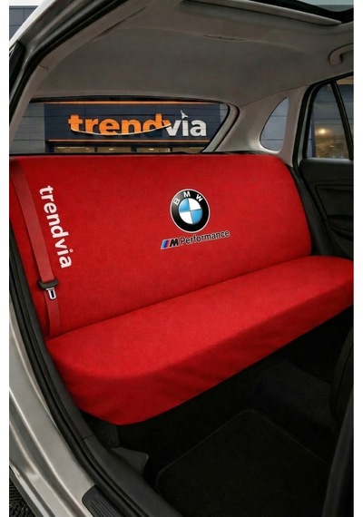 Bmw Logolu Oto Koltuk Kılıfı Ön Arka Set Penye Likralı Universal Koltuk Koruyucu Servis Kılıfı 28975165