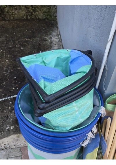 Profosyonel Çay Meyve Sebze Toplama Sepeti Pvc Borulu Tutacaklı Ergonomik Hasat Toplama Sepeti