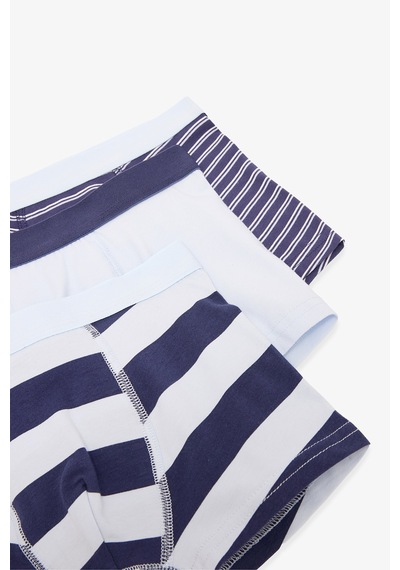 Penti Erkek Çocuk Captain Line Çizgili 3lü Boxer Çok Renkli