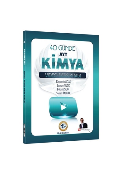 Bilgi Sarmal Ayt Kimya 40 Günde Video Ders Kitabı