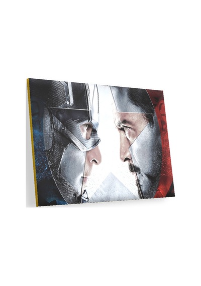 Cakasepetim Marvel Avengers İç Savaşı Kaptan Amerika Görseli Ahşap Mdf Tablo