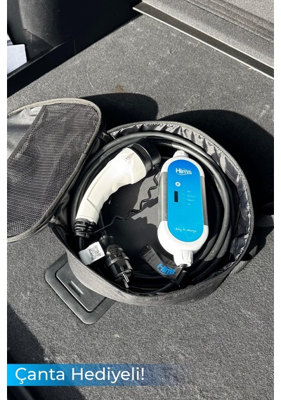 Hıms Hctk-g-3 3.7 Kw Type 2 Taşınabilir Elektrikli Araç Şarj Cihazı 3,7 Kw