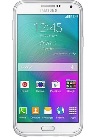 Galaxy E5 İle Uyumlu Protective Cover Beyaz Ef-pe500bwegww Beyaz