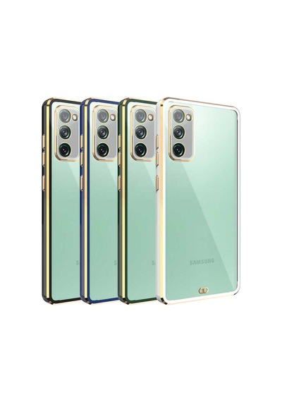 Galaxy S20 Fe Uyumlu Veys Voit Clear Kılıf-siyah