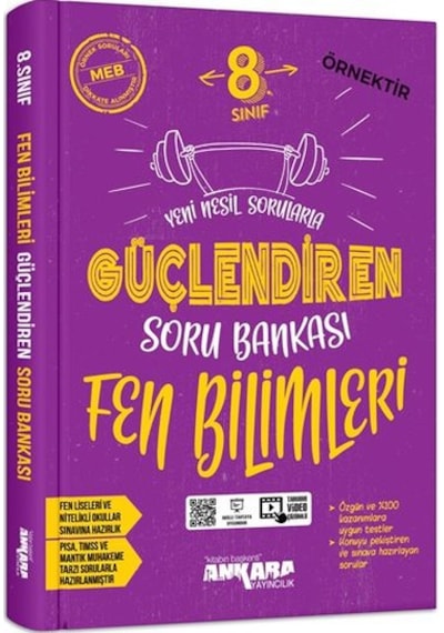 Ankara Yayıncılık Ankara Yay 8.Sınıf Güç. Fen Bilimleri Soru Bank