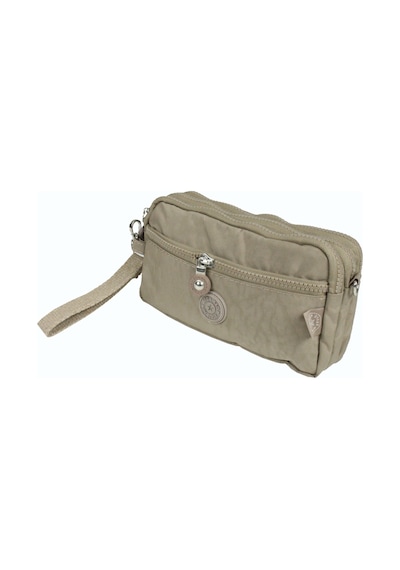 M 231 Mega Bag Krinkıl Kumaş Unisex El Omuz Çantası, Telefonluk Yatay , Clutch Çok Renkli