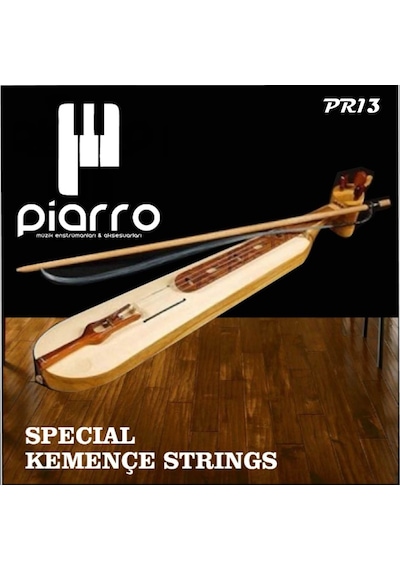 Piarro Profesyonel Kemençe Tel Seti 3 Paket Reçine Hediyeli
