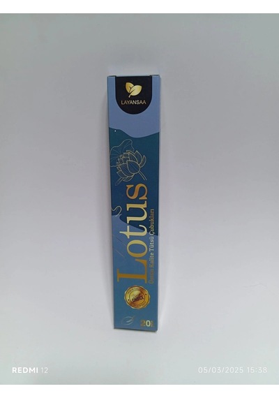 Tedi Sanat Çubuk Tütsü Lotus 60 Adet 3 Paket Layansaa Marka