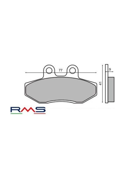 Rms 2720 Organik Fren Balatası