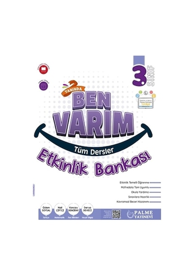 Palme 3.sınıf Yanında Ben Varım Tüm Dersler Etkinlik Bankası Yeni