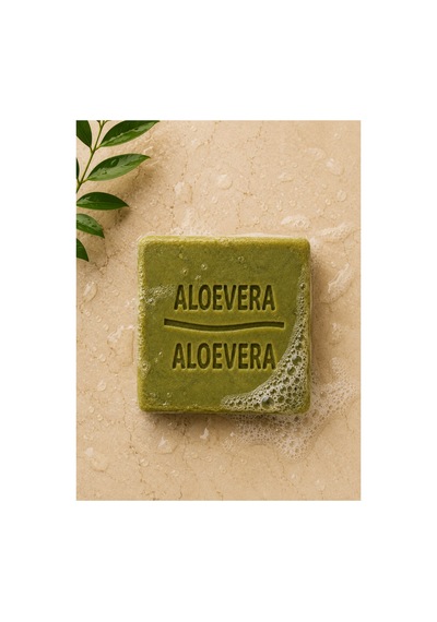2'li Doğal Aloe Vera Sabunu 120-140 Gr El Yapımı Bitkisel Nemlendirici Yüz, Vücut Ve Saç Sabunu - 62752598 Diğer