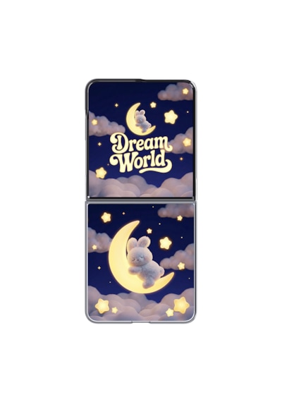 Samsung Galaxy Uyumlu Z Flip8 Flipsuit Kılıf (Dream World)