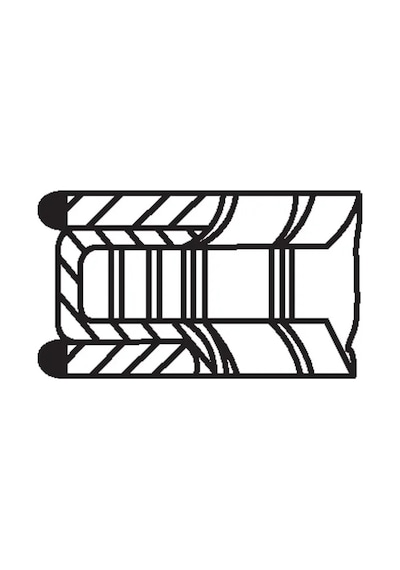 Piston Segman - Dacia Dokker, Sandero, Duster, Logan, Lodgy - Goetze-engıne-68874005g 98789640