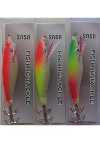 Sasa Fosforlu Parlak Kumaş Kalamar Zokası 6 Cm 3 Lü Set