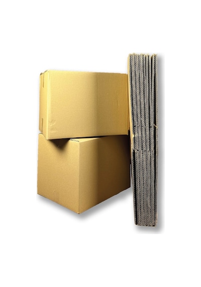 40x30x30 Sağlam Taşıma Kolisi Çift Oluklu Boş Koli, Karton Kutu, Çeyiz Kutusu, Taşınma Kolisi 5 Adet Diğer