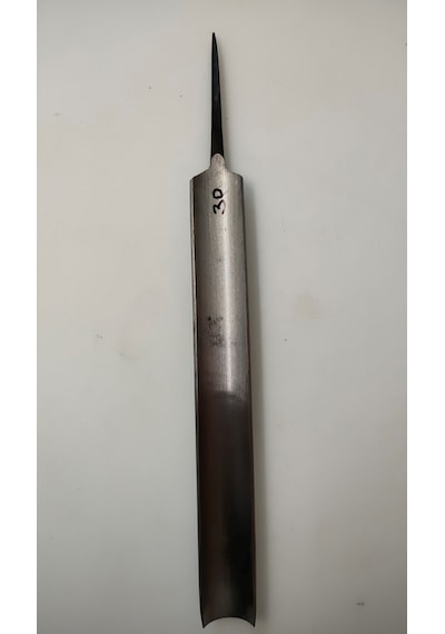Ağaç Torna Bıçağı 30 Mm Oluklu