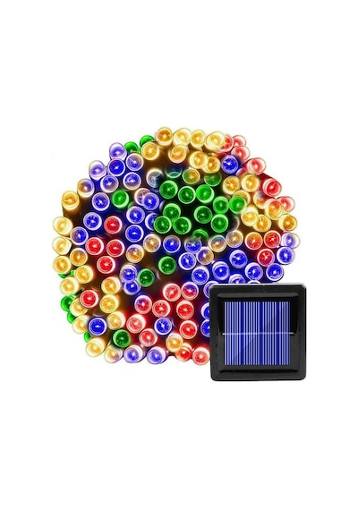 Technosmart Solar 50 Ledli 7 Metre Bahçe Aydınlatma Dekorasyon  Gü