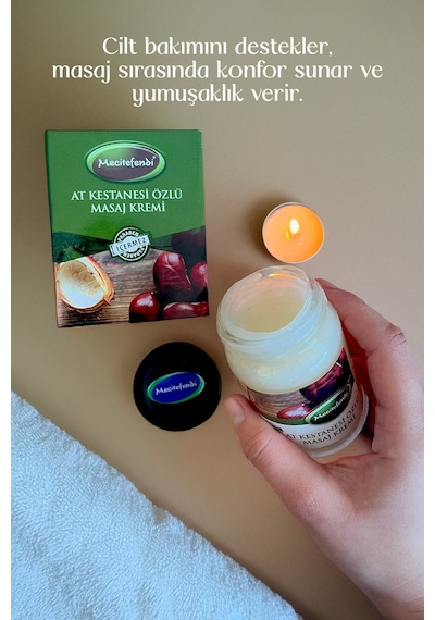 Mecitefendi At Kestanesi Özlü Vücut Masaj Kremi 90 ML
