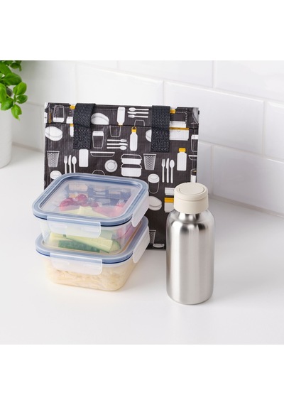 Ikea Enkelsparıg Şişe 0,5 L Krom Bej