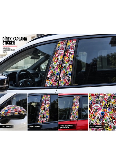 Hellaflash Direk Kaplama 20x50 Cm Kaliteli 2 Adet