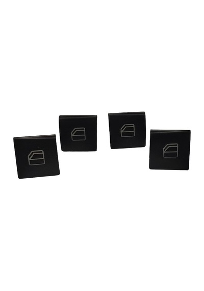 Mercedes W164,x164,w251,w169 İçin Cam Anahtar Düğme Kapağı