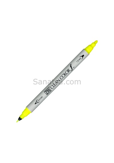 Su Bazlı Kalem Zig Clean Color F Fl Yellow Tcs-6000T-001