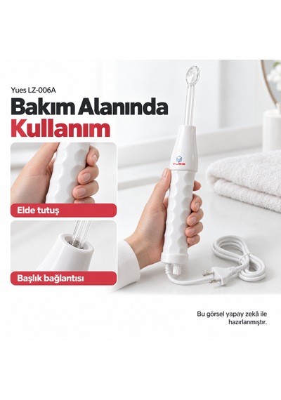 Yues Lz-006a 4 Başlıklı Yüksek Frekans Cilt Ve Saç Bakım Cihazı