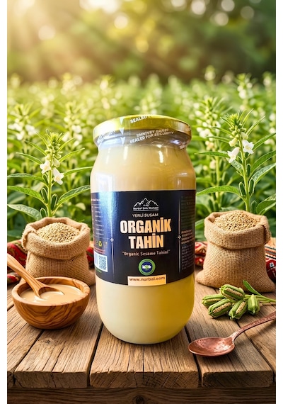Nurbal Şifa Merkezi Organik Tahin 1 KG