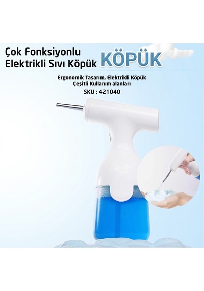 421040 Rulopak Foam Master Temizlik Köpüğü Tabancası Beyaz