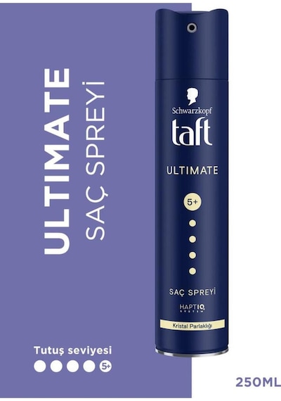 Taft 5+ Ultimate Saç Spreyi 250 ML