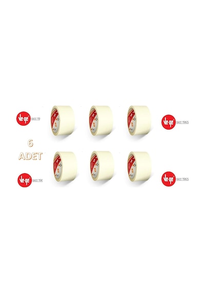 Vege Maskeleme Bandı 36 Mm X 30 Mt 6 Adet