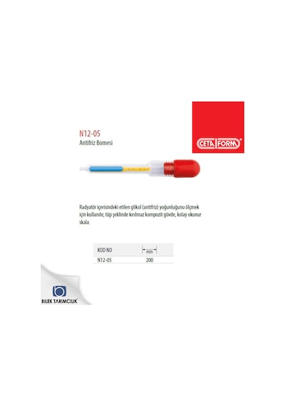 Antifriz Bomesi Ceta Form N12-05