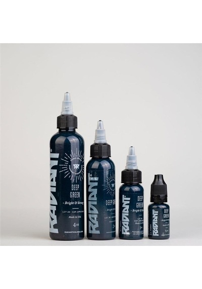 Deep Green - Radiant Tattoo Dövme Boyası - 1oz/30ml