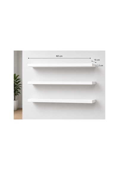 .duvar Rafı,uçan Raf, Ölçü. 70x15 3adet.sunta Lam Beyaz18mm. Pvc Kenar Bandlı Gizli Tutucularla Montaja Hazır. Beyaz - 916943321 Beyaz .duvar Rafı,uçan Raf, Ölçü. 70x15 3adet.sunta Lam Beyaz18mm. Pvc Kenar Bandlı Gizli Tutucularla Montaja Hazır. Beyaz - 916943321 Beyaz